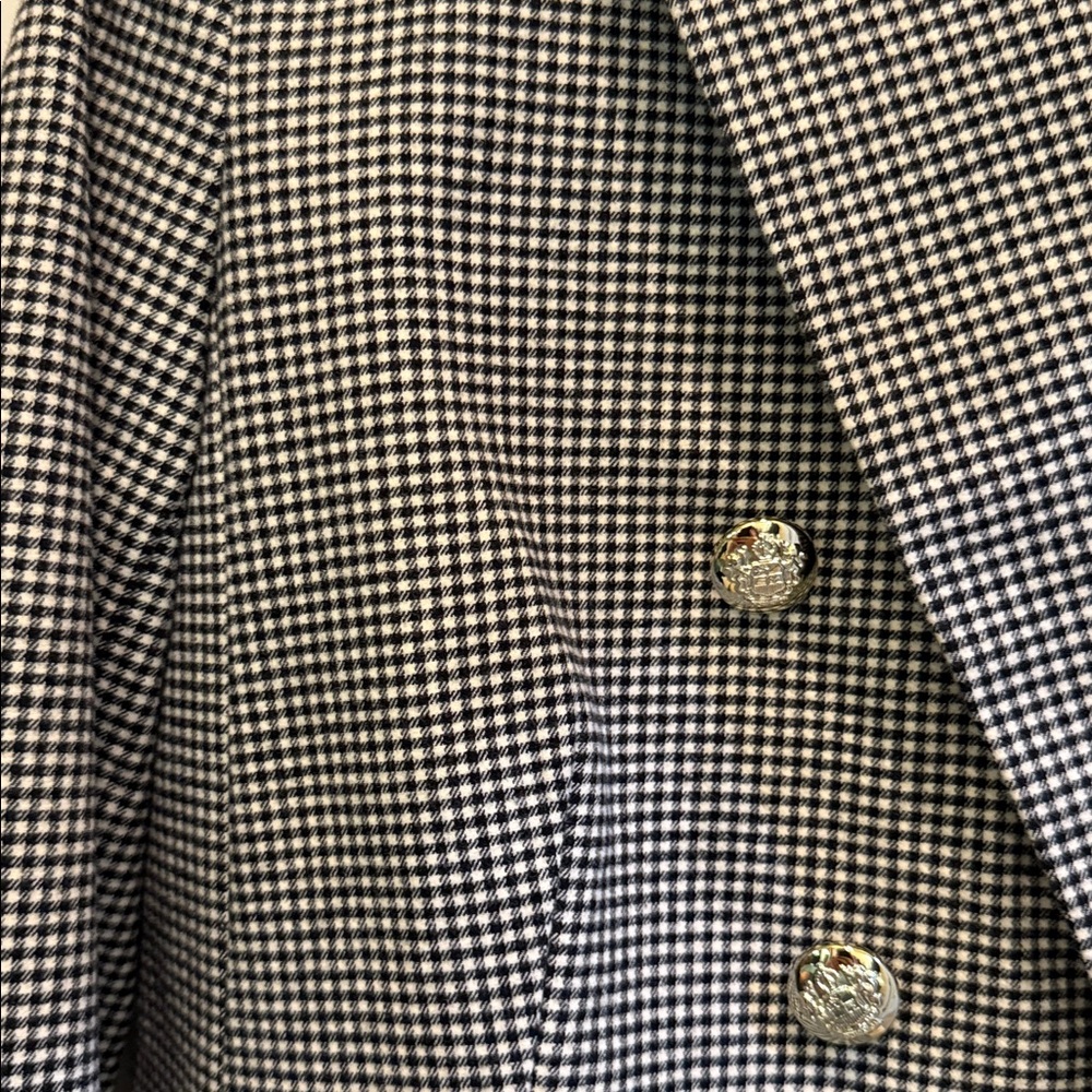 Women's Houndstooth Blazer - Picture 4 of 8